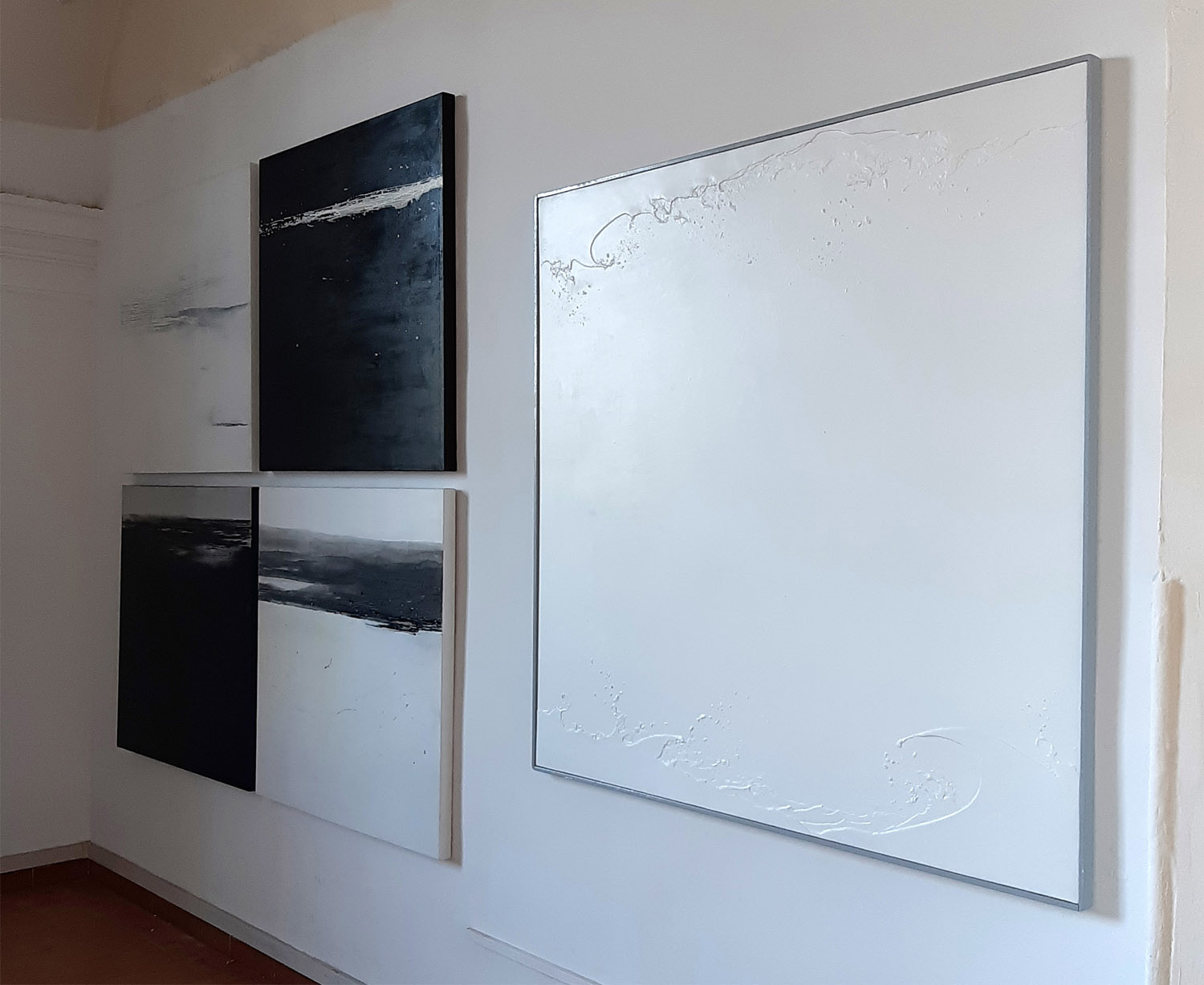 The exhibits of Sergio Aiello contemporary visual artist of Abstract Contemporary Landscape Paintings at https://www.sergioaiello.com