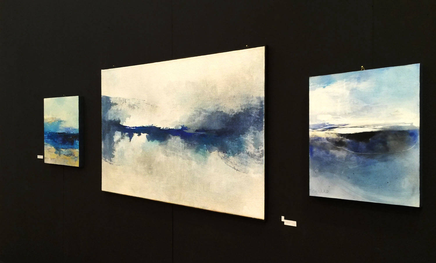 guardando il cielo, The exhibits of Sergio Aiello contemporary visual artist of Abstract Contemporary Landscape Paintings at https://www.sergioaiello.com