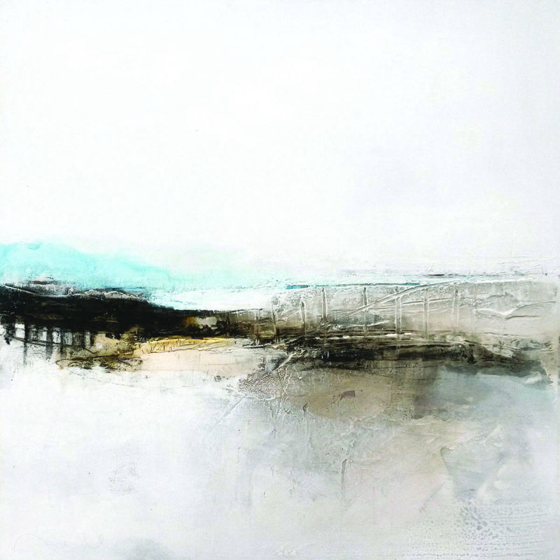 Guardando il cielo LOOKING AT THE SKY : The Works  of Sergio Aiello contemporary visual artist of Abstract Contemporary Landscape Paintings at https://www.sergioaiello.com